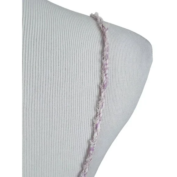 Free People Lilac Flowy Asymmetrical Midi Slip Dress | Balletcore Boho Coquette - Picture 10 of 16